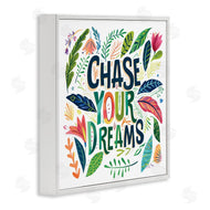 Lettered and Lined | Chase Your Dreams on Leaves