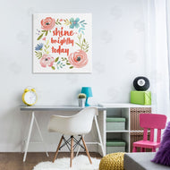 Lettered and Lined | Shine Brightly Today