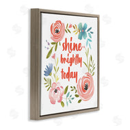 Lettered and Lined | Shine Brightly Today