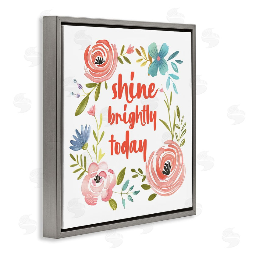Lettered and Lined | Shine Brightly Today