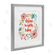 Lettered and Lined | Shine Brightly Today