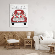 Lettered and Lined | Above All Else Romantic Truck