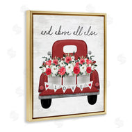 Lettered and Lined | Above All Else Romantic Truck