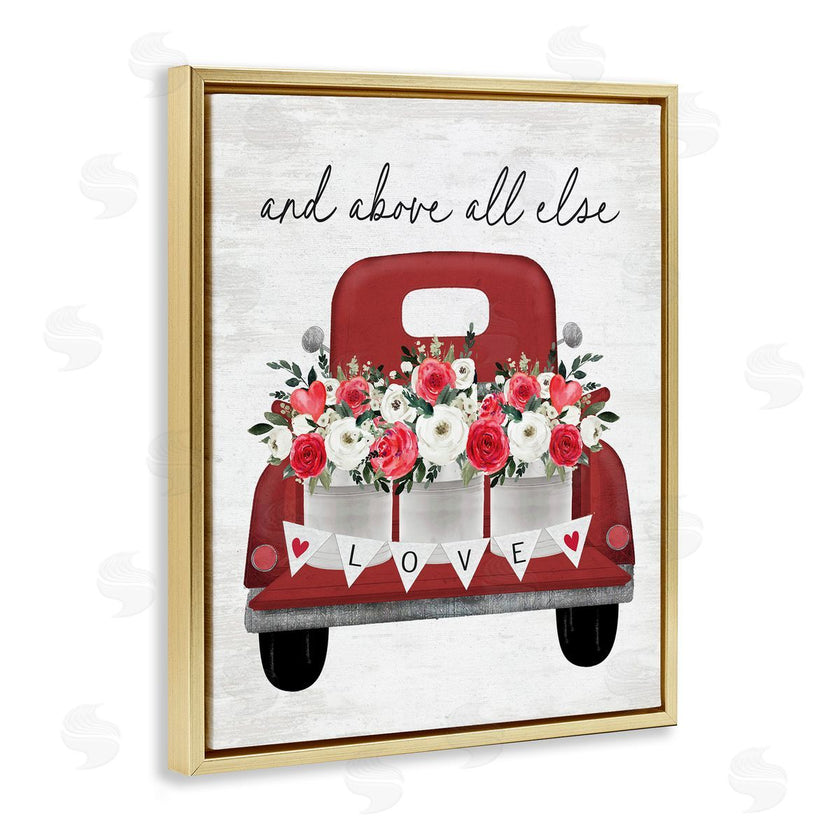 Lettered and Lined | Above All Else Romantic Truck