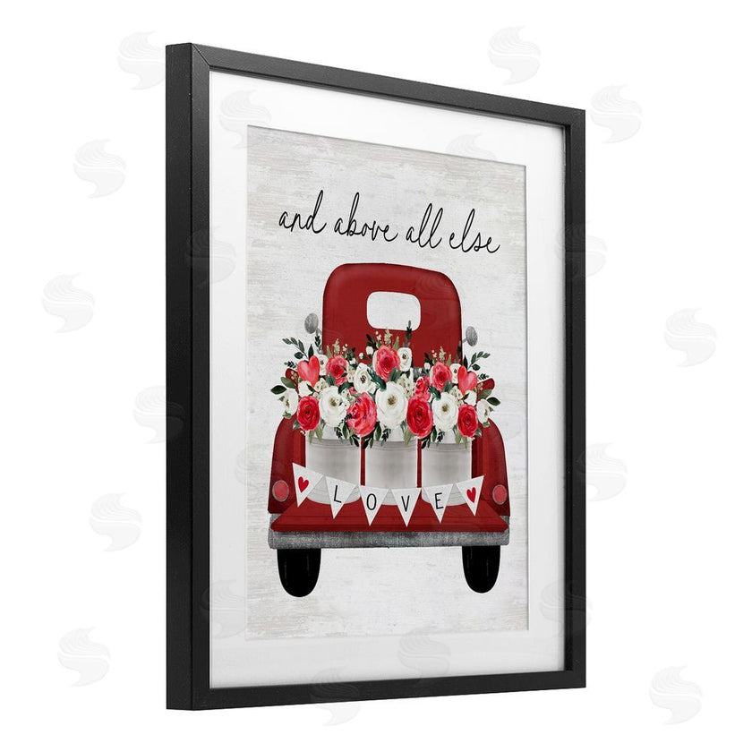 Lettered and Lined | Above All Else Romantic Truck