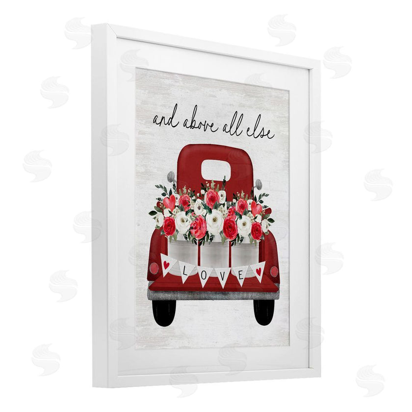 Lettered and Lined | Above All Else Romantic Truck