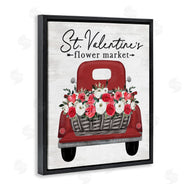 Lettered and Lined | St. Valentine's Flower Market Truck
