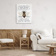 Lettered and Lined | Bee Kind & Positive Country
