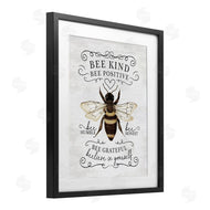 Lettered and Lined | Bee Kind & Positive Country