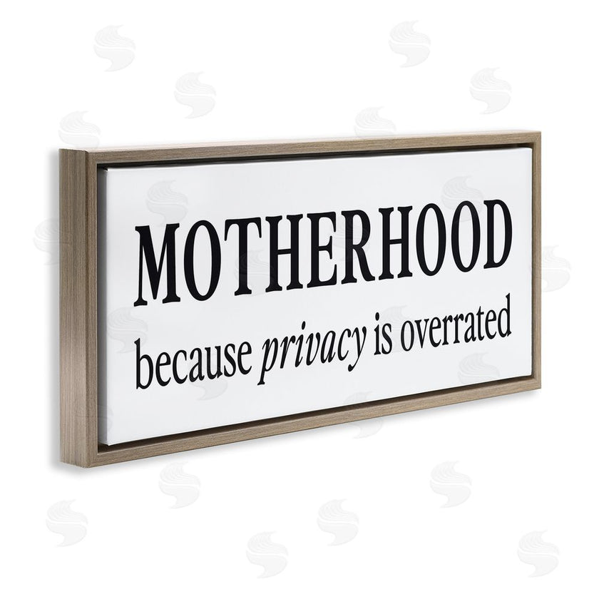 Lettered and Lined | Privacy Overrated Motherhood