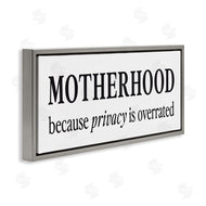 Lettered and Lined | Privacy Overrated Motherhood