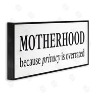 Lettered and Lined | Privacy Overrated Motherhood