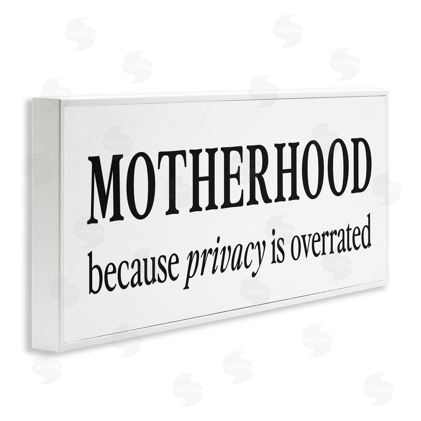 Lettered and Lined | Privacy Overrated Motherhood