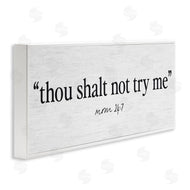 Lettered and Lined | Thou Shalt Not Try Me Mom