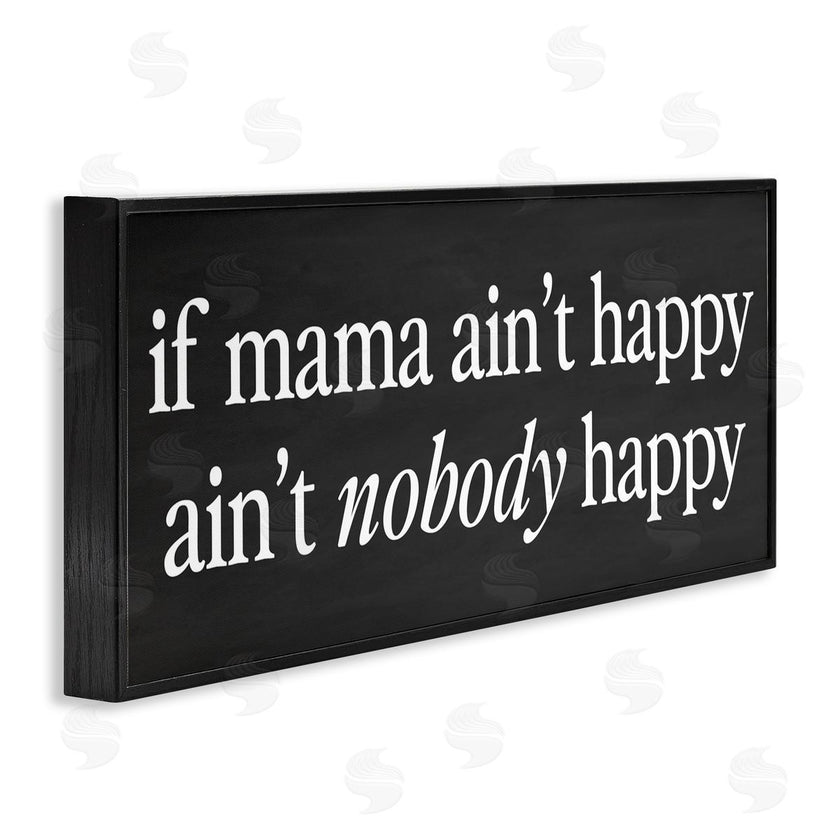 Lettered and Lined | If Mama Ain't Happy Humor