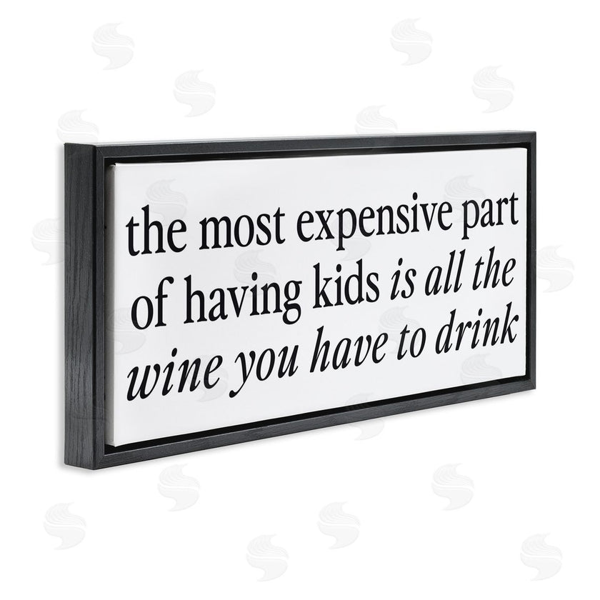 Lettered and Lined | Expensive Kids Funny Wine Humor