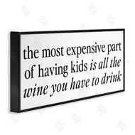 Lettered and Lined | Expensive Kids Funny Wine Humor
