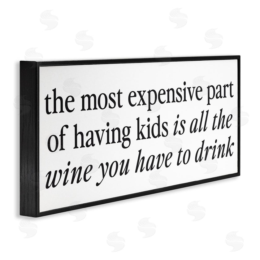 Lettered and Lined | Expensive Kids Funny Wine Humor
