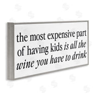 Lettered and Lined | Expensive Kids Funny Wine Humor