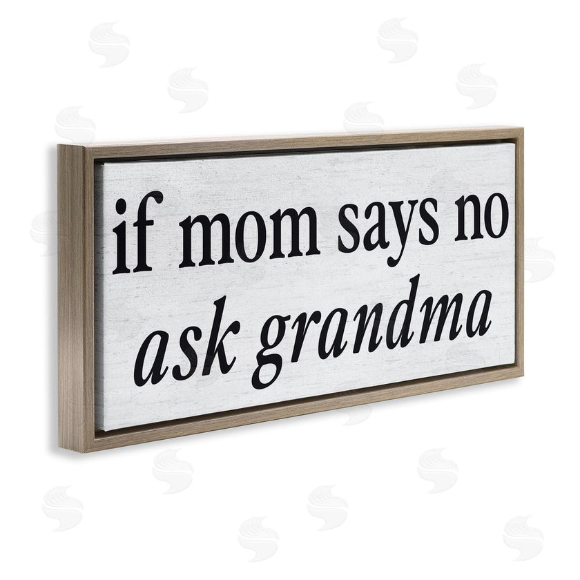 Lettered and Lined | Ask Grandma Family Phrase