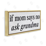 Lettered and Lined | Ask Grandma Family Phrase