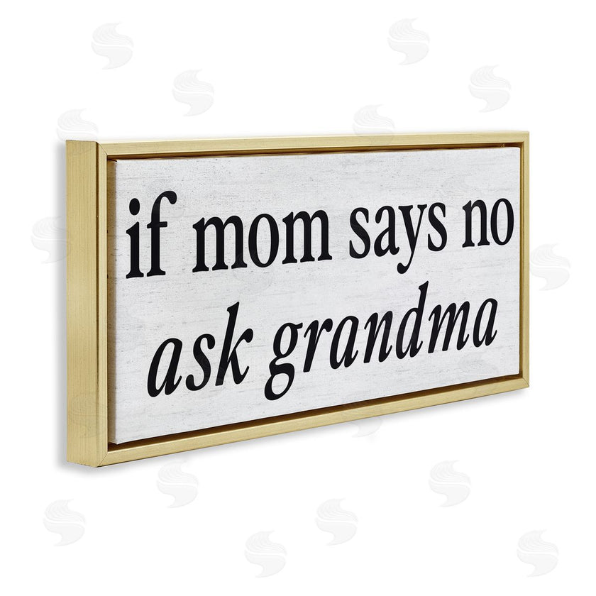 Lettered and Lined | Ask Grandma Family Phrase