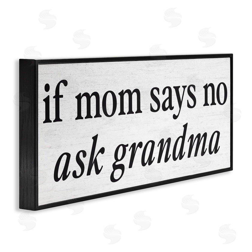 Lettered and Lined | Ask Grandma Family Phrase