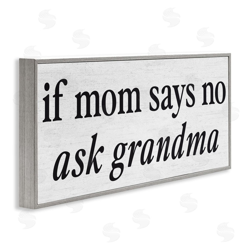 Lettered and Lined | Ask Grandma Family Phrase