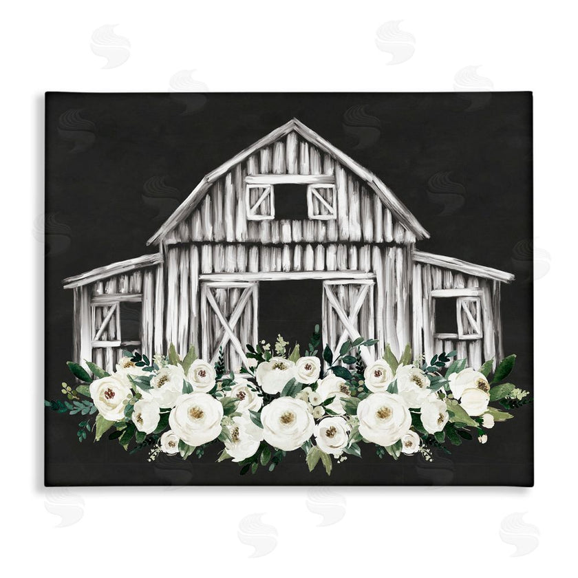 Lettered and Lined | Centered Floral Farmhouse