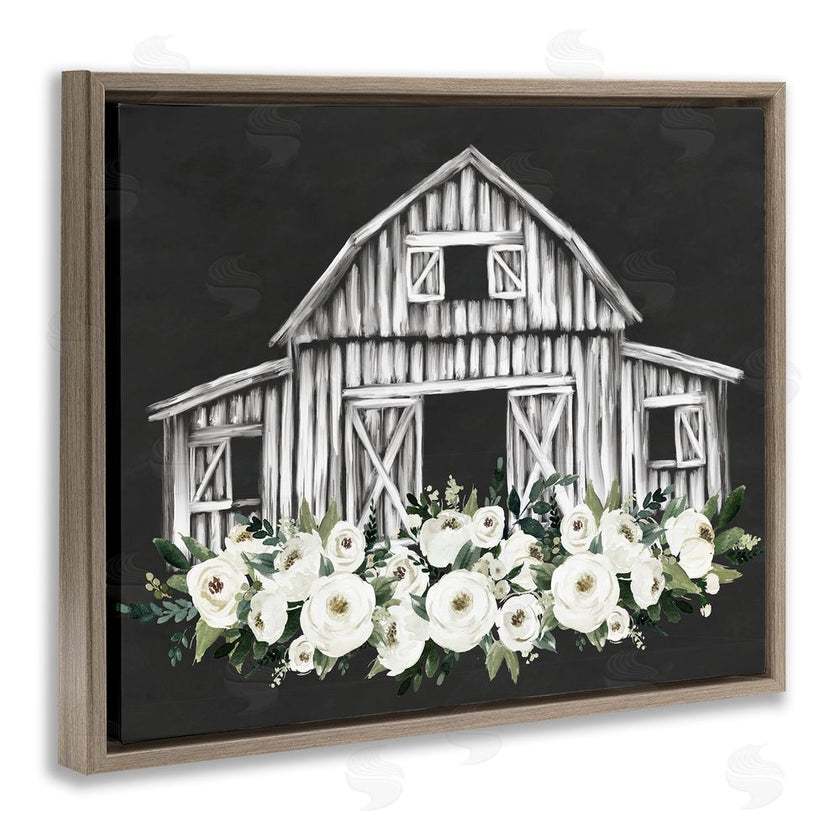 Lettered and Lined | Centered Floral Farmhouse