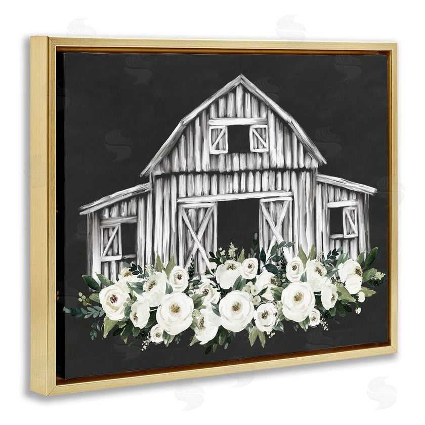 Lettered and Lined | Centered Floral Farmhouse