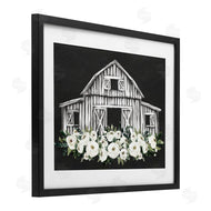 Lettered and Lined | Centered Floral Farmhouse