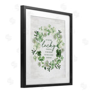 Lettered and Lined | Lucky To Be Irish Wreath