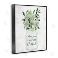 Lettered and Lined | Be Blessed Lucky Spring Flowers