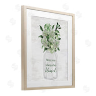 Lettered and Lined | Be Blessed Lucky Spring Flowers