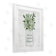 Lettered and Lined | Be Blessed Lucky Spring Flowers