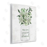 Lettered and Lined | Be Blessed Lucky Spring Flowers