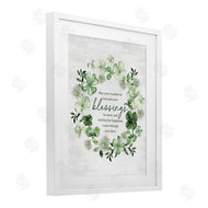 Lettered and Lined | Troubles Less & Blessings More Wreath