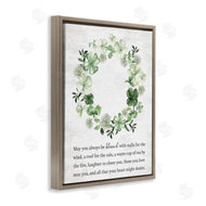 Lettered and Lined | Blessed Irish Clover Wreath