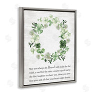 Lettered and Lined | Blessed Irish Clover Wreath