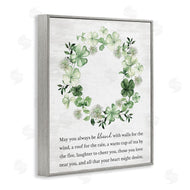 Lettered and Lined | Blessed Irish Clover Wreath