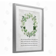 Lettered and Lined | Blessed Irish Clover Wreath