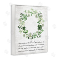 Lettered and Lined | Blessed Irish Clover Wreath