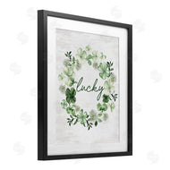 Lettered and Lined | Lucky Clovers Botanical Wreath