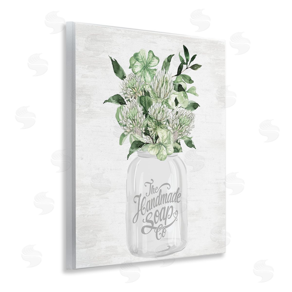 Lettered and Lined Spring Botanicals Handmade Soap Wall Plaque Art Print