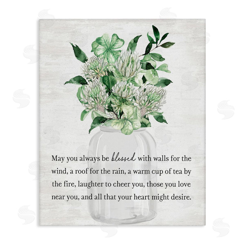 Lettered and Lined | Blessed Spring Florals & Clovers
