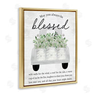 Lettered and Lined | Always Be Blessed Spring Florals