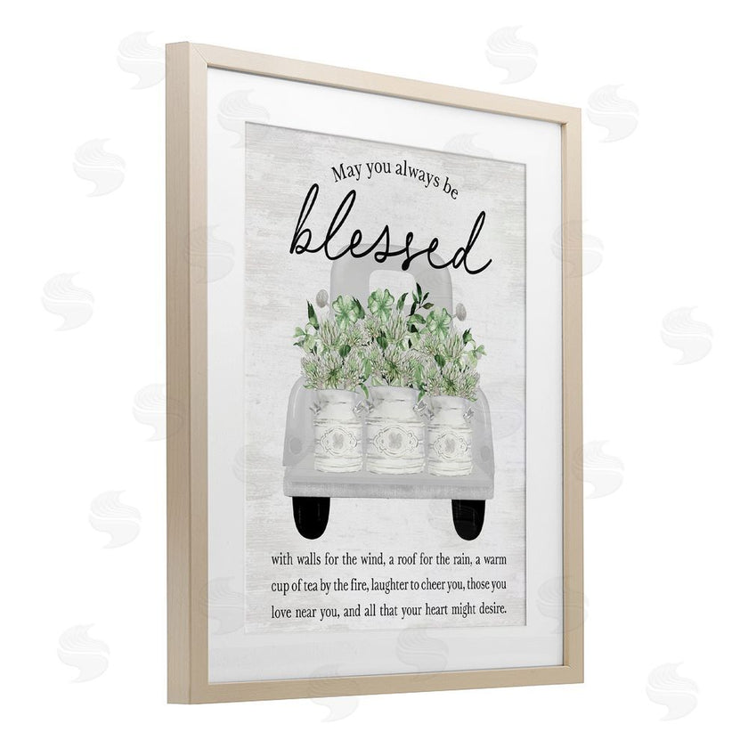 Lettered and Lined | Always Be Blessed Spring Florals