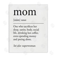 Lettered and Lined | Mom Definition Love & Sacrifice