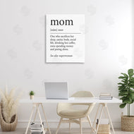Lettered and Lined | Mom Definition Love & Sacrifice